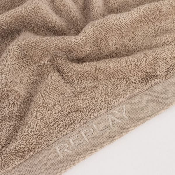 מגבת לוגו REPLAY- בז’